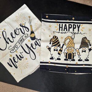 New Year's Seasonal Pillow Cases 18x18